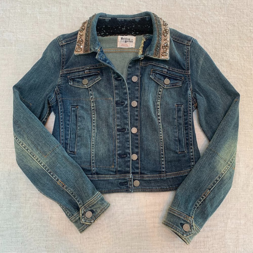 Bedazzled Jean Jacket